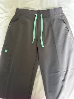 Garde Malade High Waisted Wide Leg Scrub Pants